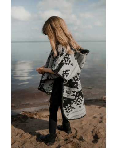 Poncho "Thunderbird Gris"