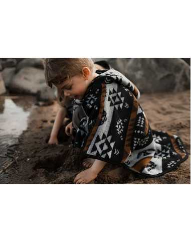 Poncho "Thunderbird Brun"