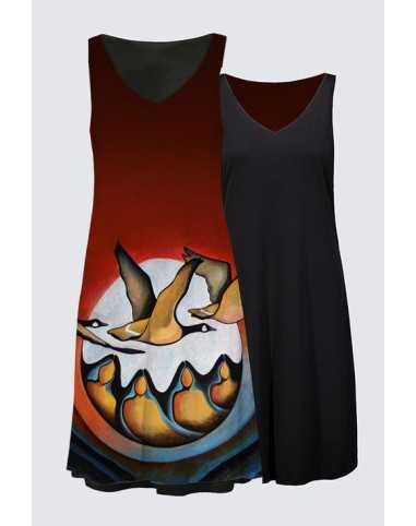 Robe Kate "L'Esprit de l'Outarde"