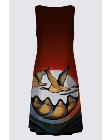 Kate Dress "Geese Spirit"