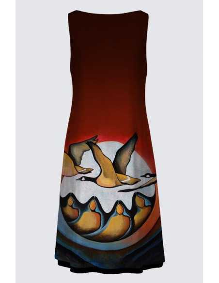 Robe Kate "L'Esprit de l'Outarde"