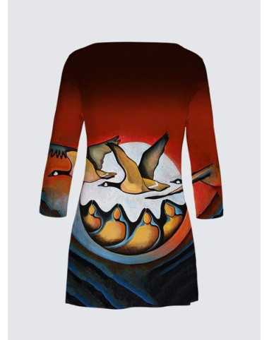 Patti Tunic II "Geese Spirit"