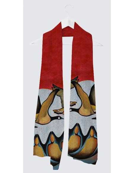 Vivienne Scarf "Geese Spirit"