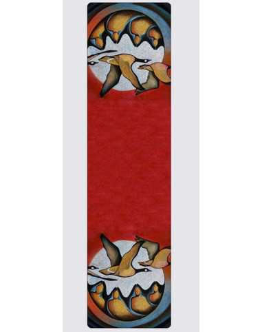 Foulard Vivienne "L'Esprit de l'Outarde"