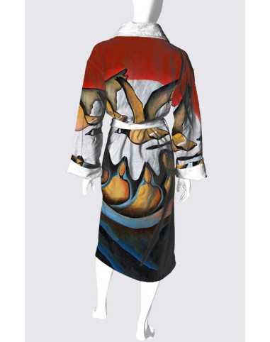 Peignoir Coco "L'Esprit de l'Outarde"