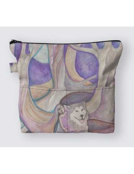 Suede Pouch "Maîtres du Nord"