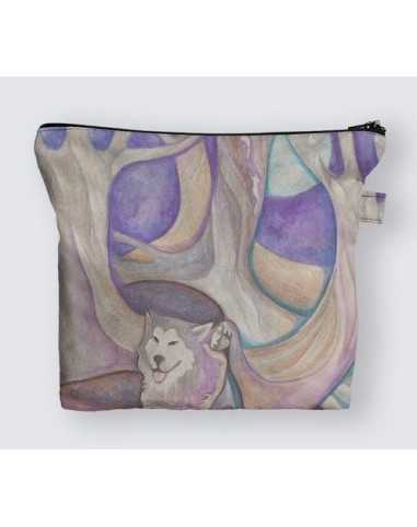 Suede Pouch "Maîtres du Nord"