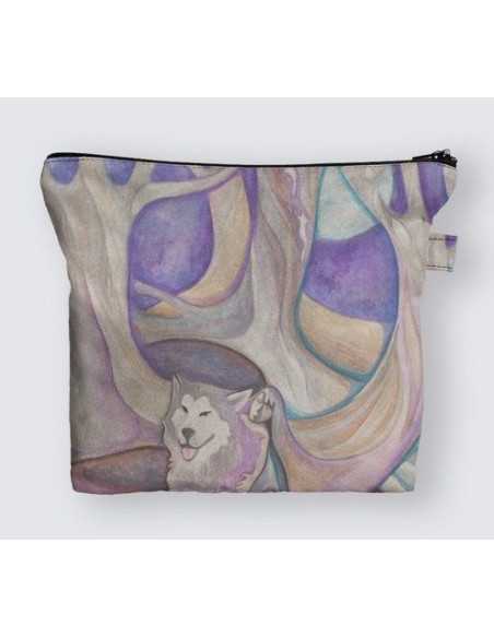 Suede Pouch "Maîtres du Nord"