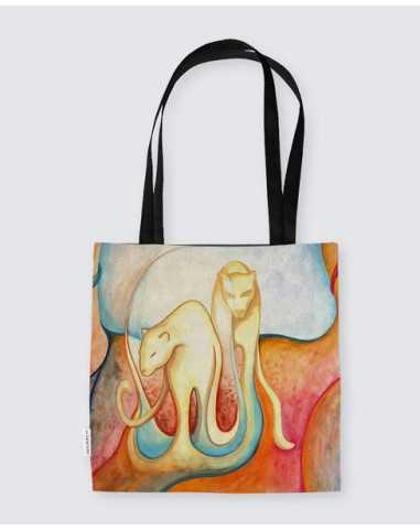 Sac en Suede "Dans Son Monde"