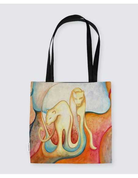 Sac en Suede "Dans Son Monde"