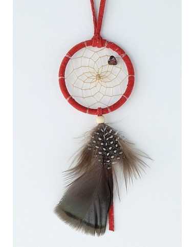 "Birthstone and Feathers" Dream Catcher