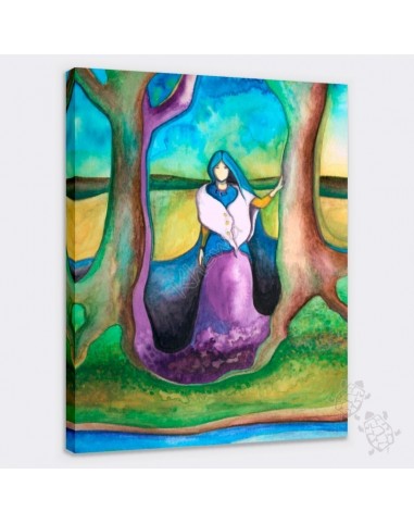 Toile - Gardienne de la terre